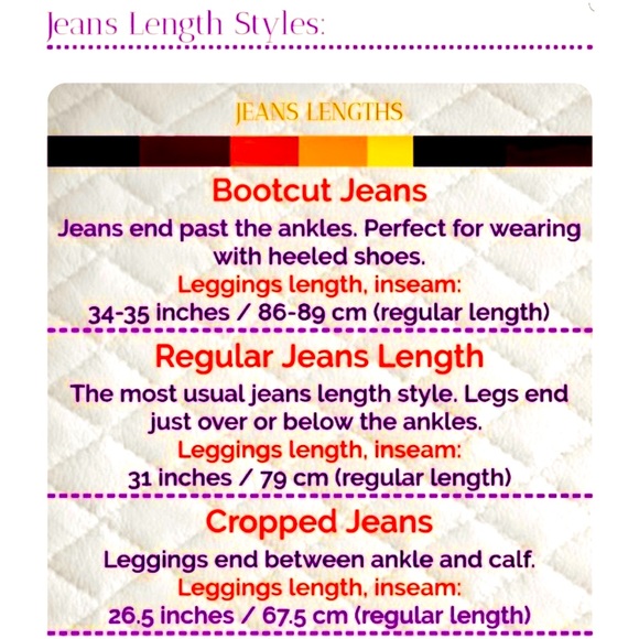 ☺️MEASURING CHARTS☺️ - Picture 7 of 8